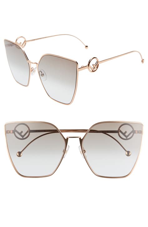 nordstrom rack sunglasses fendi|fendi sunglasses oversize.